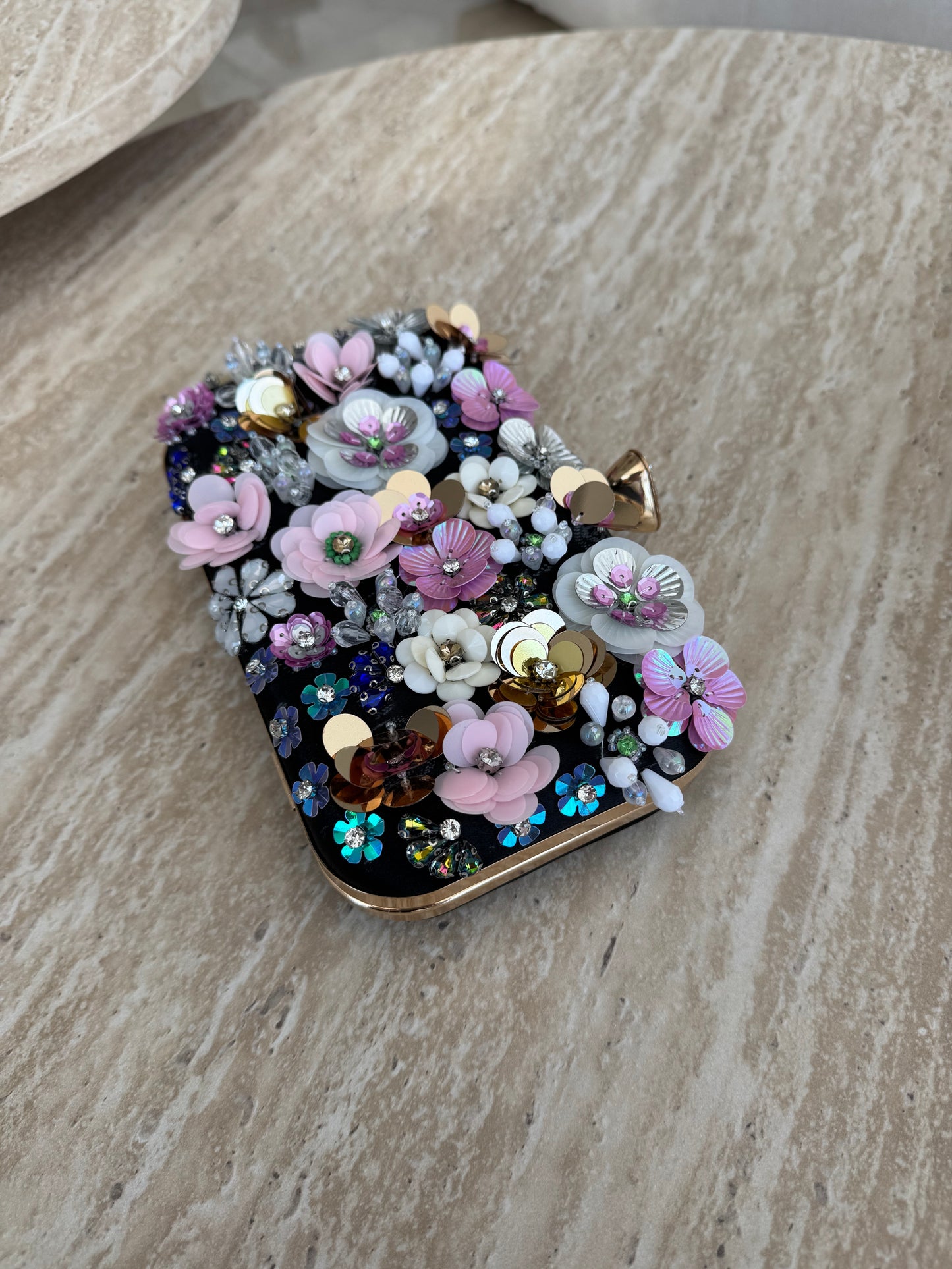 floral clutch