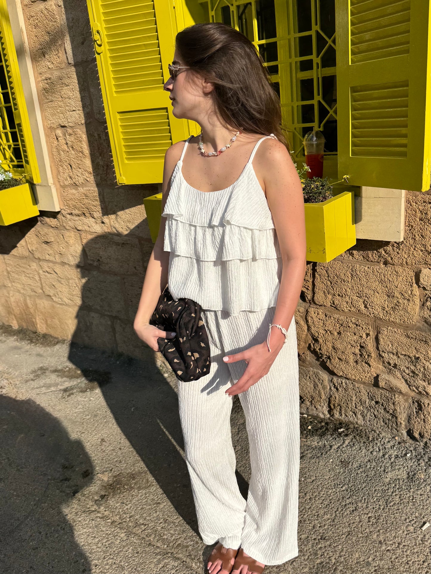 white layers set