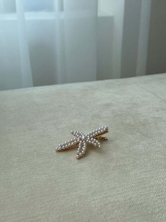 pearl starfish clip