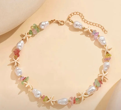 starfish pearl necklace