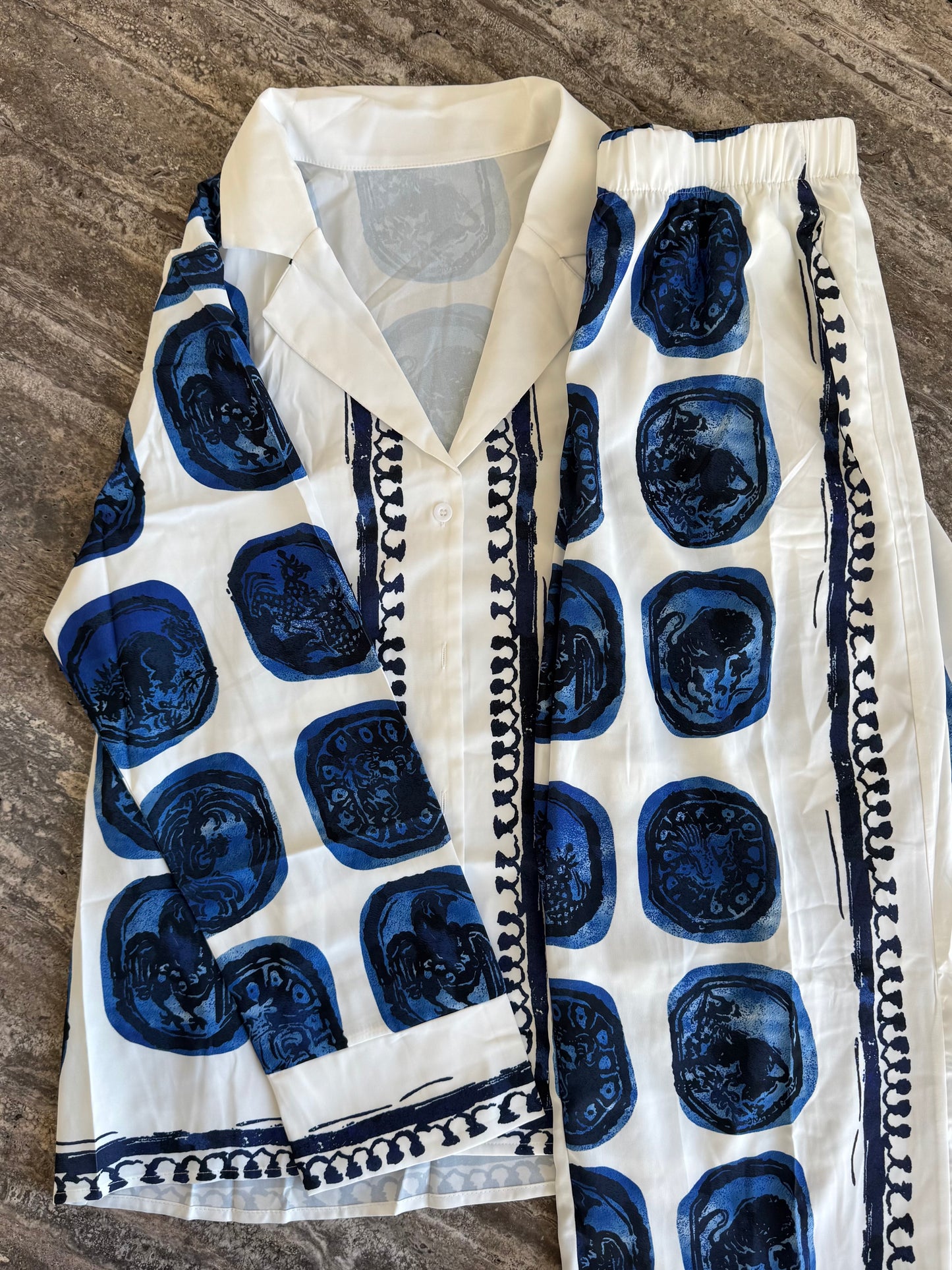 Blue print set