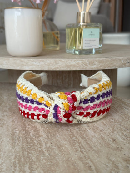 twisted stripes headband