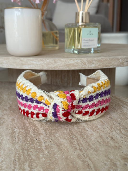 twisted stripes headband