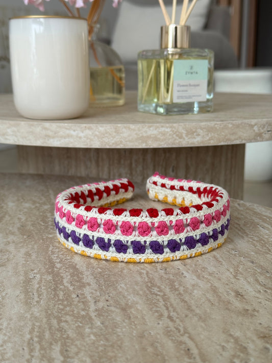 striped headband