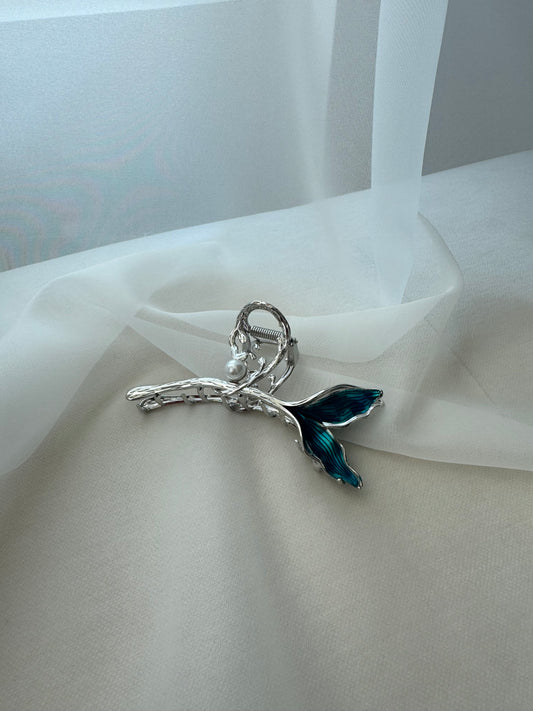 vintage mermaid hairclip