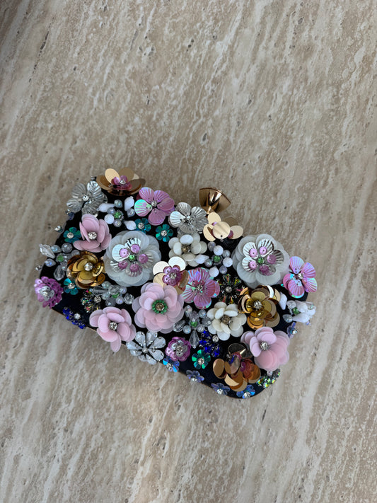 floral clutch