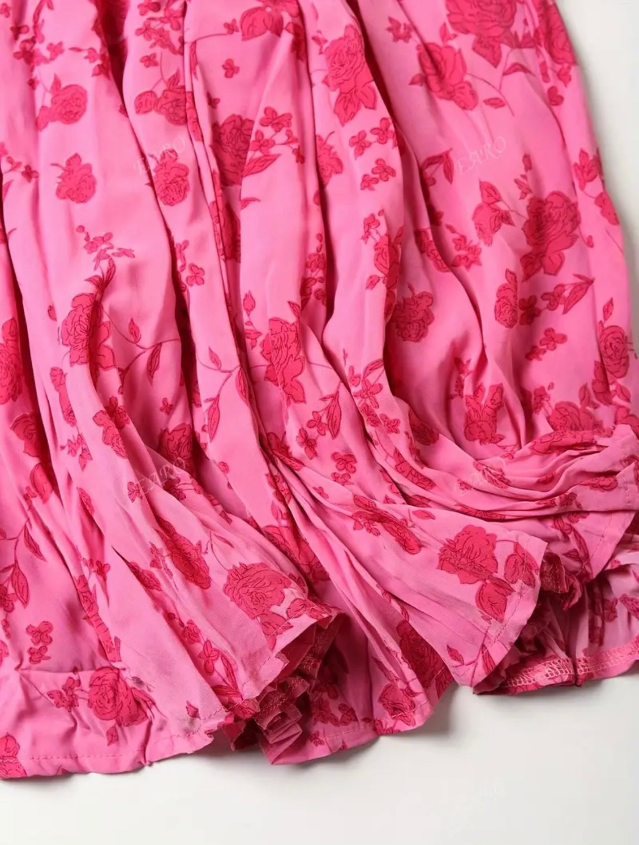 floral maxi skirt